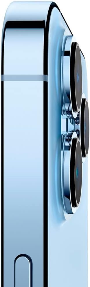 Apple iPhone 13 Pro Max, 128GB, Silver - Unlocked (Renewed Premium)