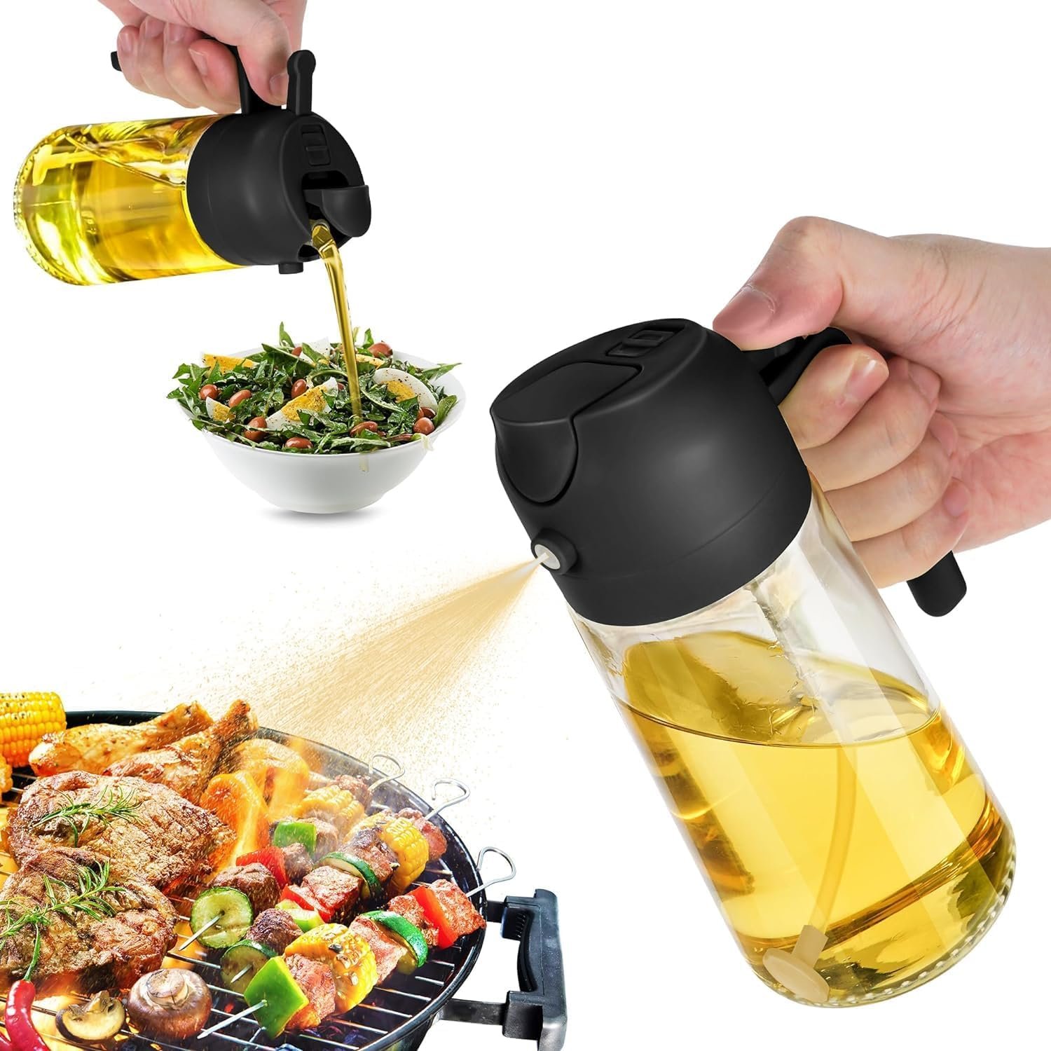 2 in 1 Olive Oil Sprayer Review