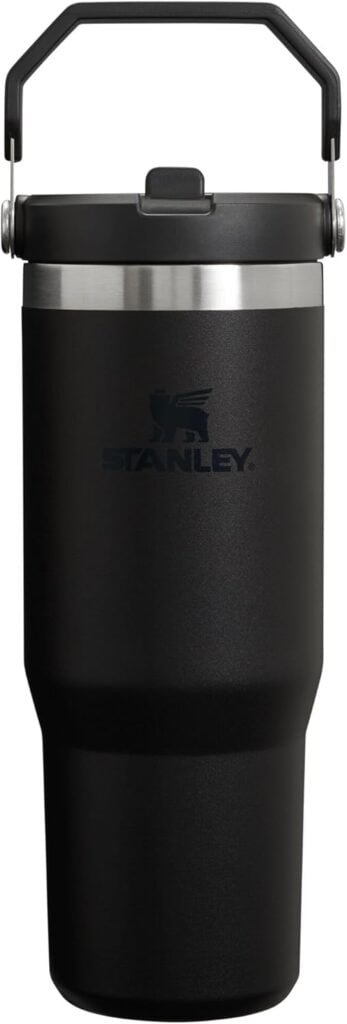 STANLEY IceFlow Stainless Steel Tumbler with Straw, Vacuum Insulated Water Bottle for Home, Office or Car, Reusable Cup with Straw Leak Resistant Flip