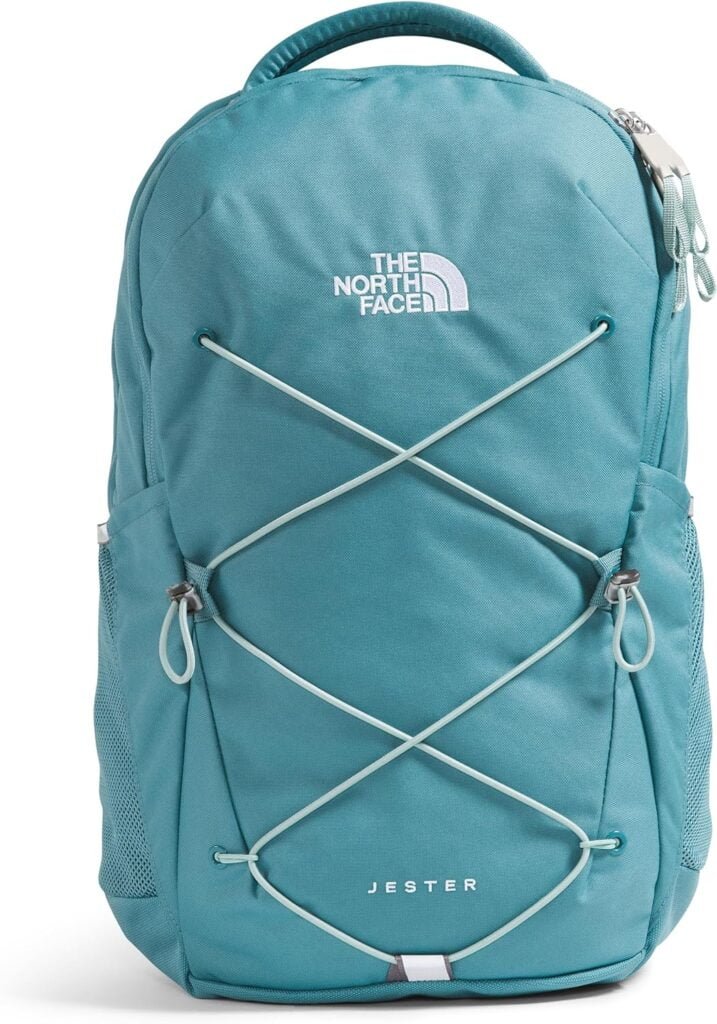 THE NORTH FACE Womens Jester Everyday Laptop Backpack, Algae Blue/Muted Pine, One Size