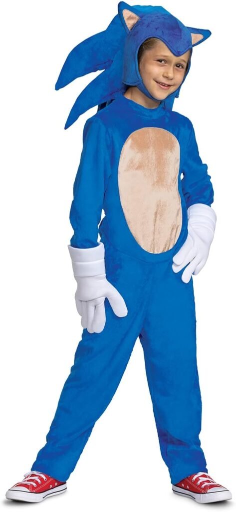 Disguise Kids Deluxe Sonic 2 Movie Sonic Costume