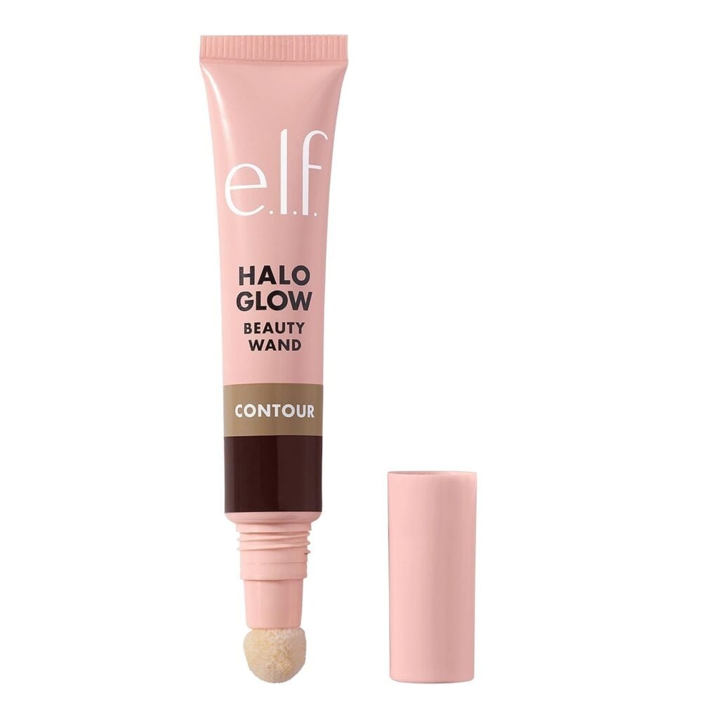 e.l.f. Halo Glow Contour Beauty Wand, Liquid Contour Wand For A Naturally Sculpted Look, Buildable Formula, Vegan  Cruelty-free, Fair/Light