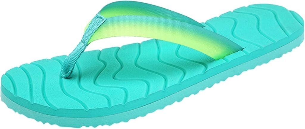 MOLayys Christmas Flip Flops for Women Womens Summer Non Slip Home Bathroom Slip On Flat Beach Open Toe Cute Summer Shoes Women,Best Buys on Amazon Today