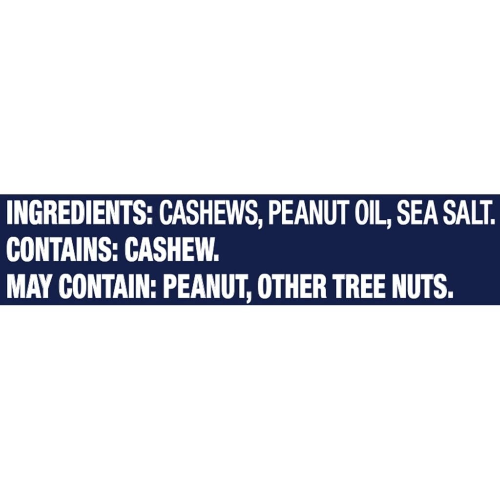 PLANTERS Deluxe Lightly Salted Whole Cashews, Party Snacks, Plant-Based Protein, Quick Snack for Adults, After School Snack, Roasted Cashew, Flavored with Sea Salt, Kosher, 1lb 2.25oz Canister