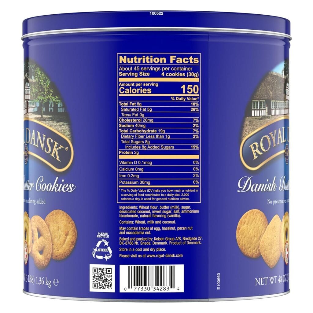 Royal Dansk Danish Butter Cookies, 24 Oz. (Pack of 1)