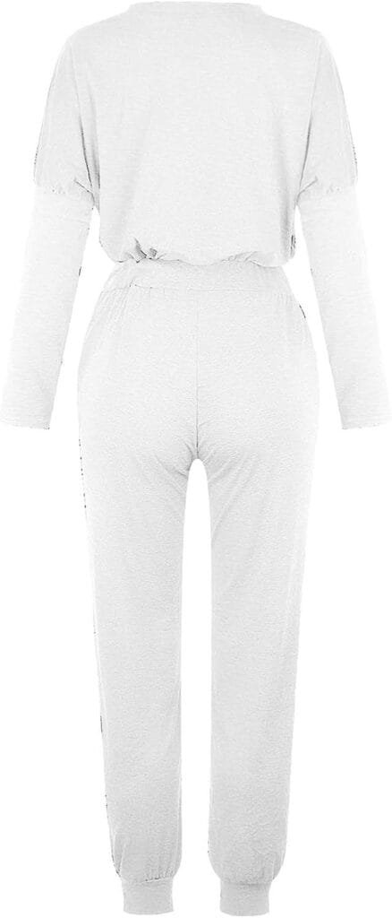 APIVOE Jogger Sets for Women 2 Piece Sweatsuits Casual Long Sleeve Tops and Pants Sets Plus Size Lounge Tracksuit Loungewear