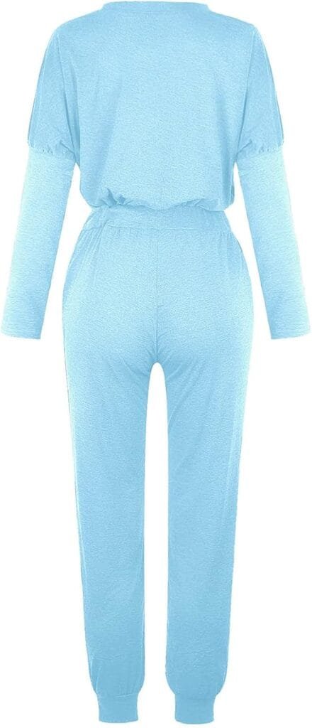 APIVOE Jogger Sets for Women 2 Piece Sweatsuits Casual Long Sleeve Tops and Pants Sets Plus Size Lounge Tracksuit Loungewear