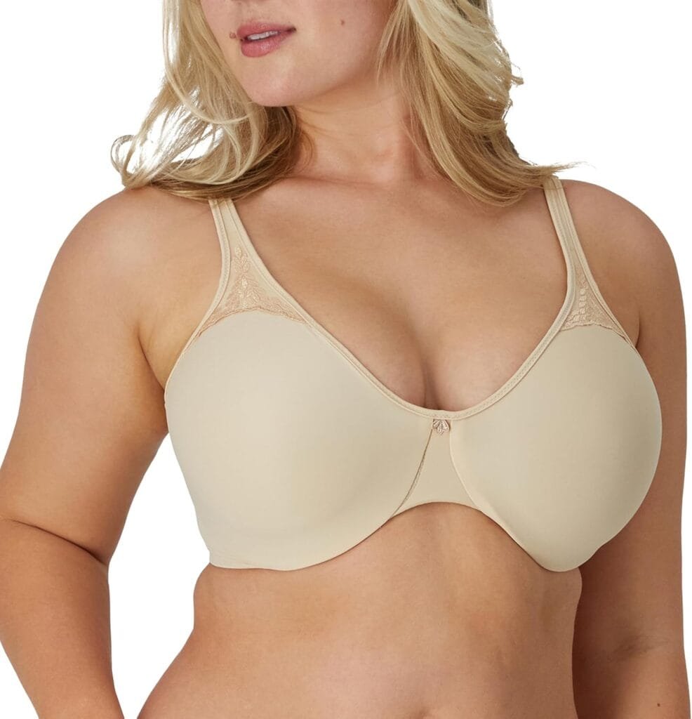 Bali Womens Minimizer Bra, Passion for Comfort Full-Coverage Underwire Bra, Seamless Cups