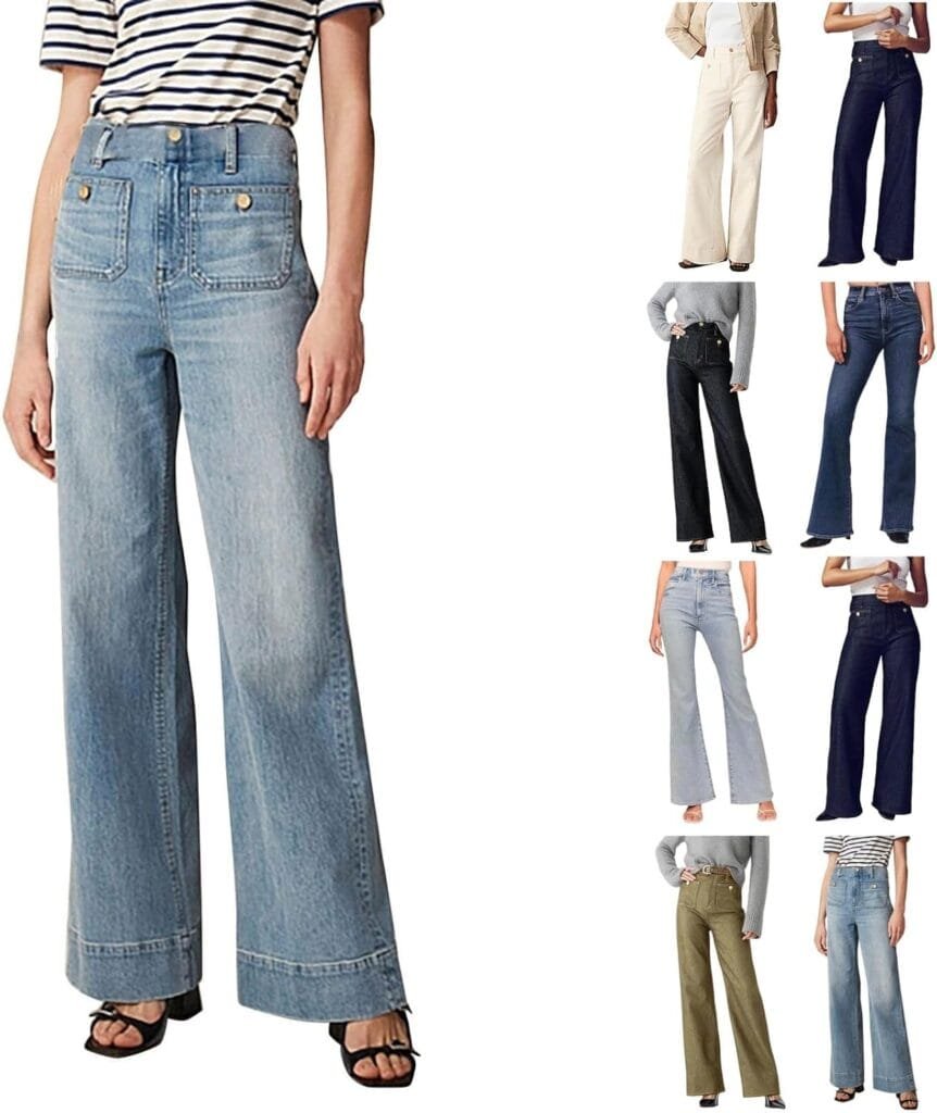 Oprahs Favorite Jeans Pants,Womens Jeans Trendy Fall 2024,High Waisted Stretch Jeans for Women Tummy Control Casual