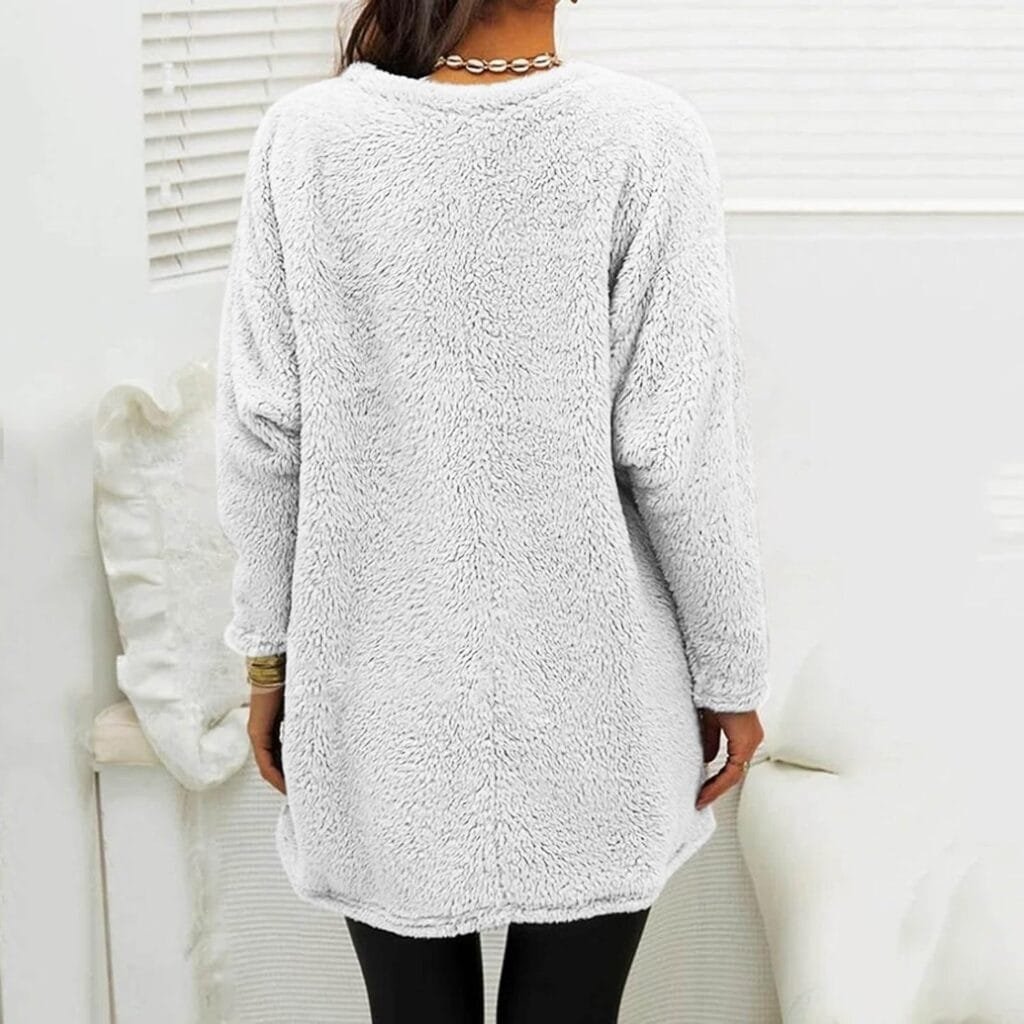 Sweatshirts for Women comfort hoodie for anxiety Long Sleeve Winter Shirts Round Neck Casual Warm Cute Long Tops