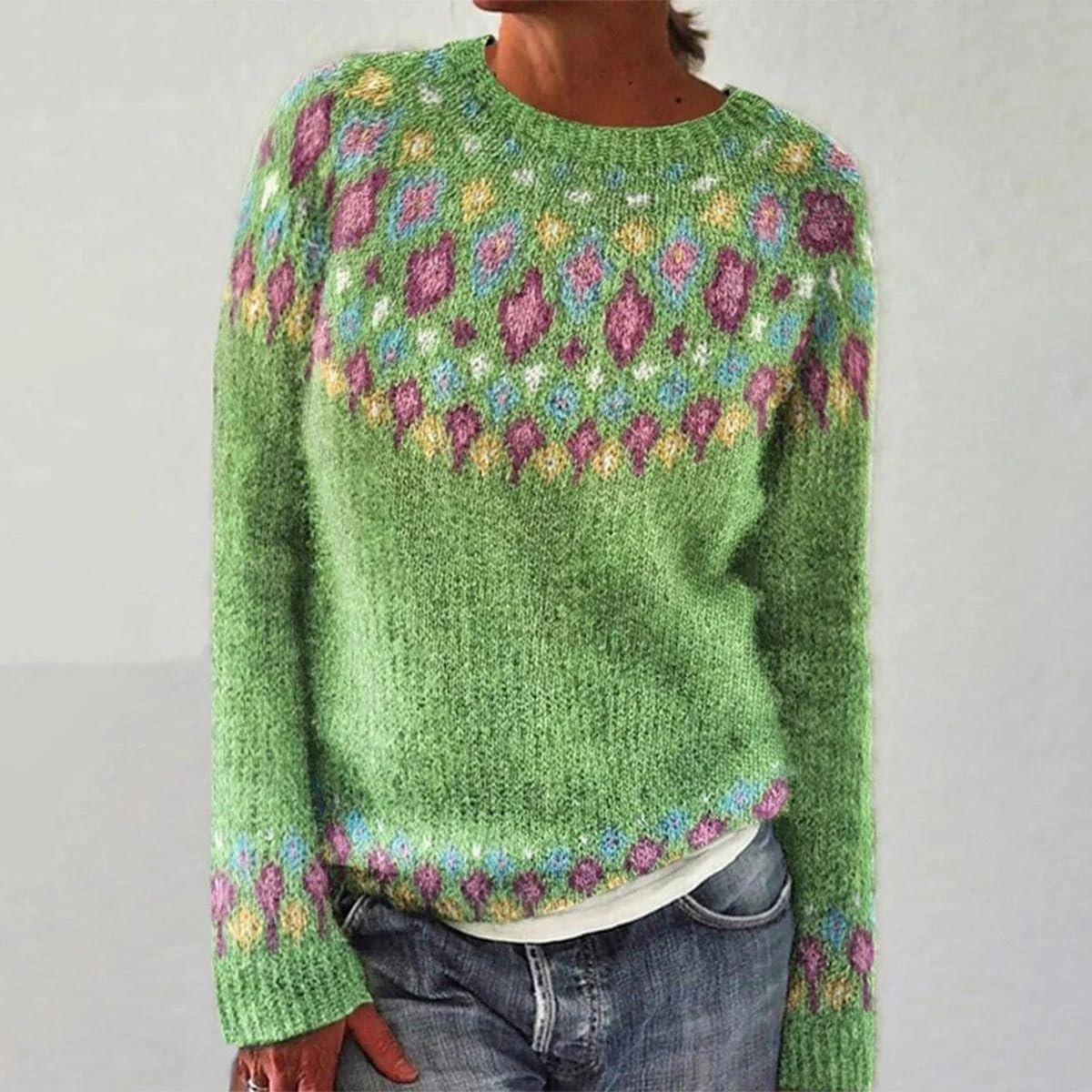 Women’s Knitted Fair Isle Sweater Review