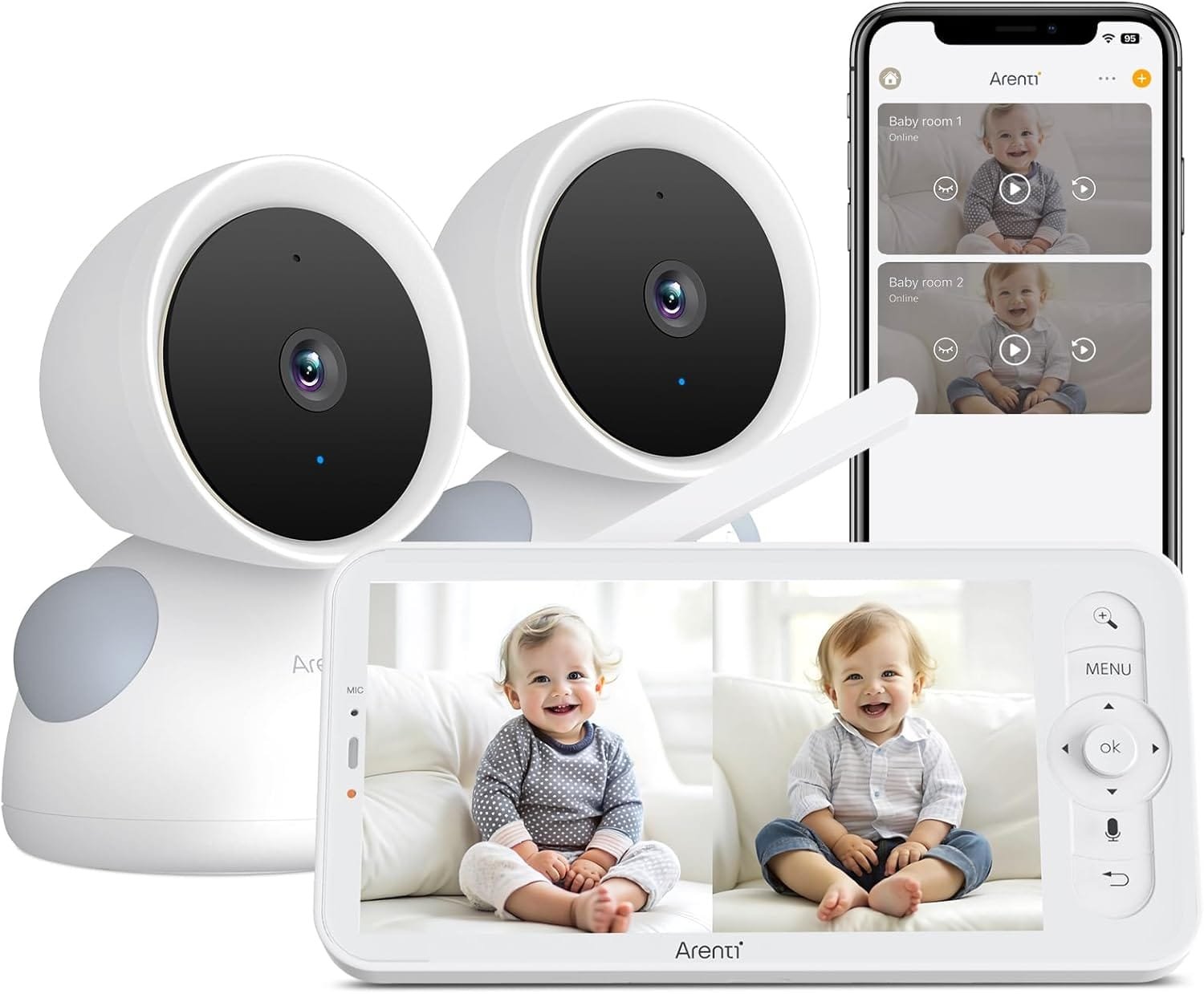 ARENTI 3MP Baby Monitor Review