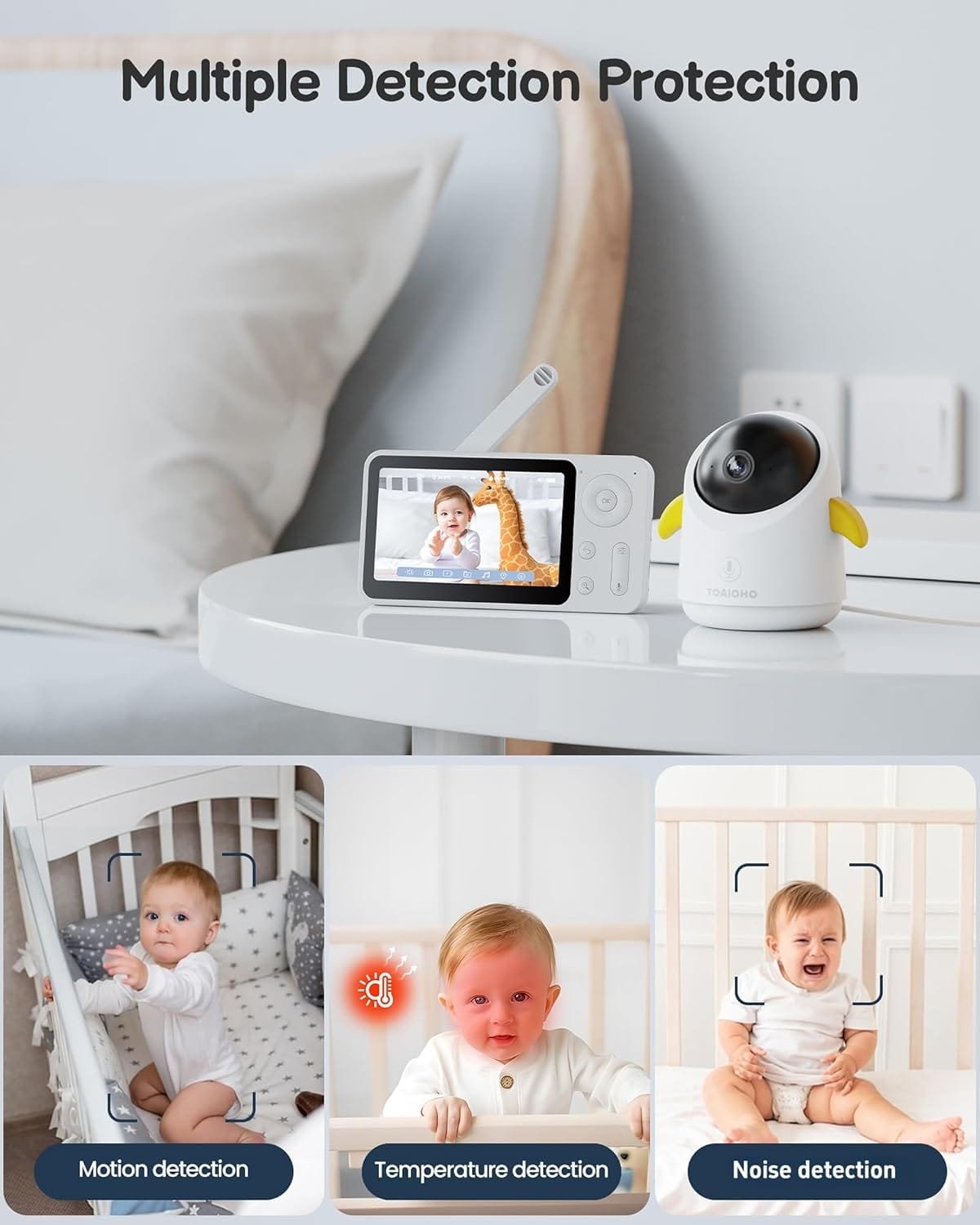 Baby Monitor WiFi Smartphone APP Control Review