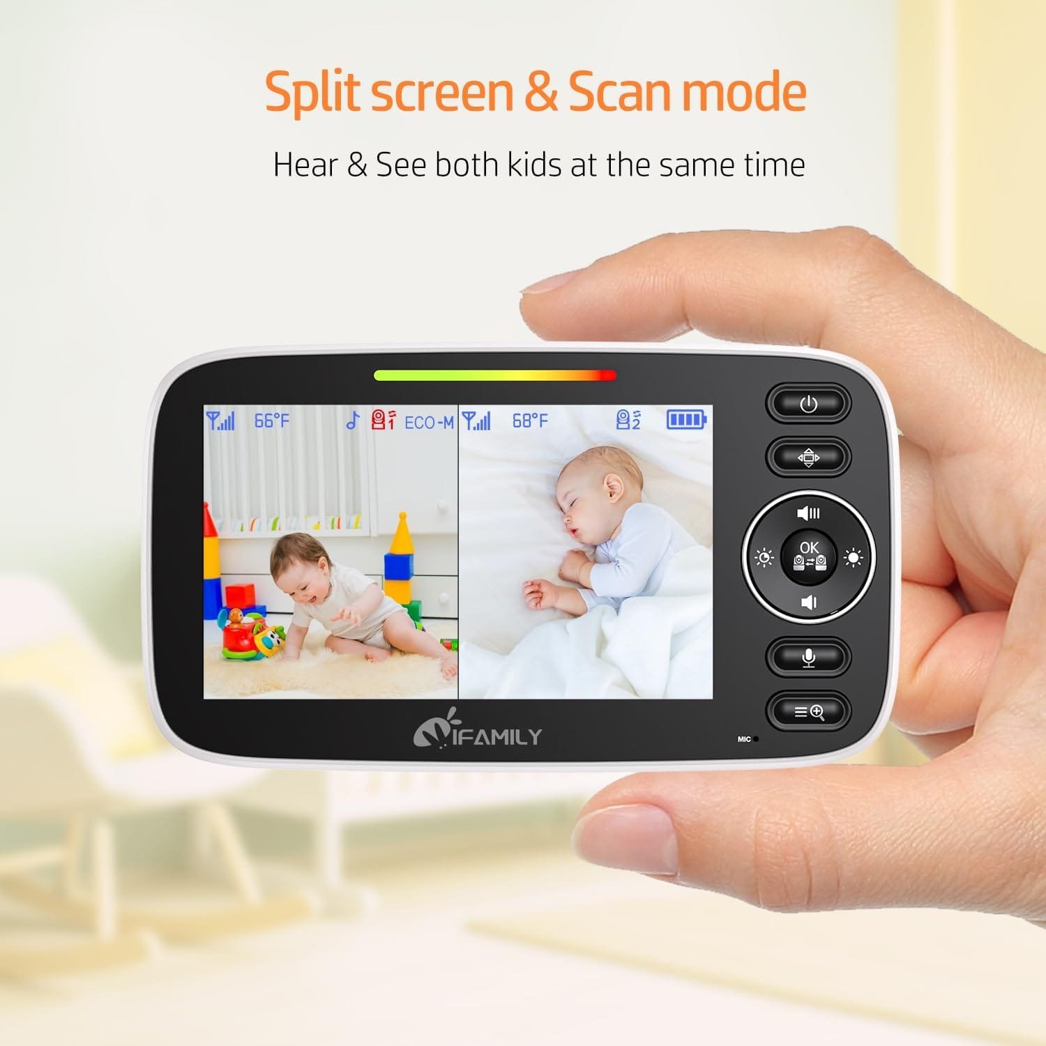 iFamily Split Screen Baby Monitor Review